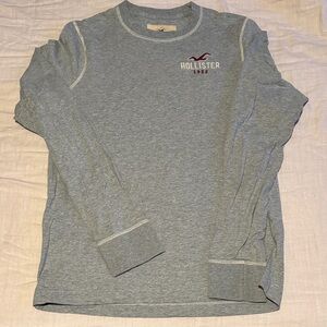 Hollister Gray Crewneck Shirt